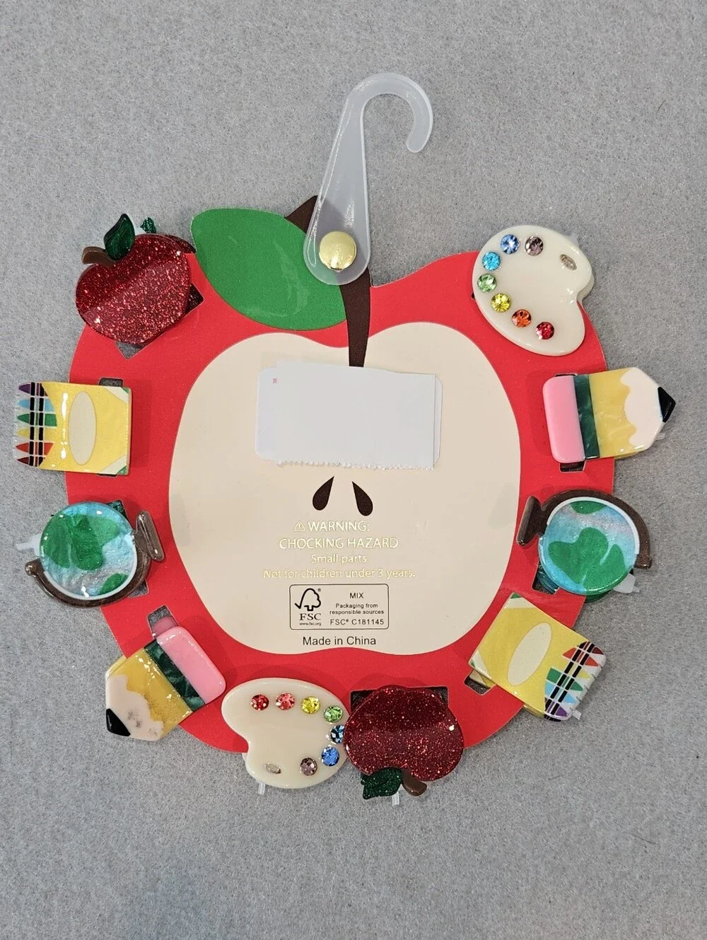 Piper K NWT School-Themed Mini Hair Clips – Viral Enamel Collection 📚🍎✏️